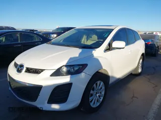 2010 Mazda CX-7 SV with VIN JM3ER2W55A0309112, listed as a IAAI auction lot 41198379 with 307,649 mi miles. Bid and sale history available at carsss.com. Image 6.