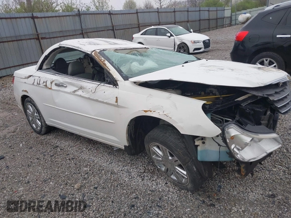 2008 Chrysler Sebring Limited with VIN 1C3LC65M48N289969, listed as a IAAI auction lot 41963154 with Not provided miles and . Bid and sale history available at DreamBid. Image 1.