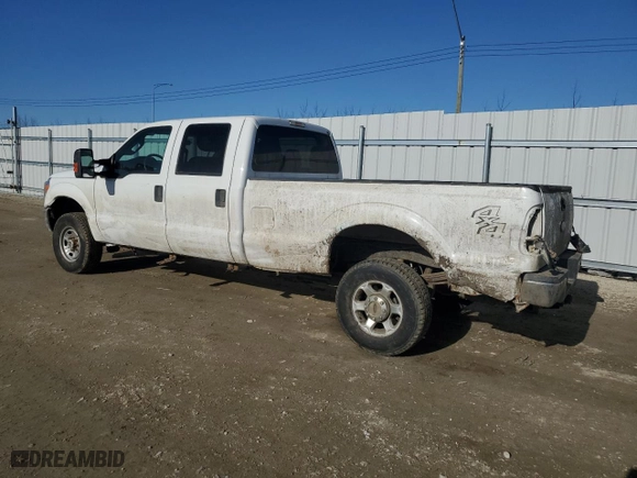 2015 Ford Super Duty F-250 SRW Lariat with VIN 1FT7W2B64FED33288, listed as a Copart auction lot 52687675 with 218,079 mi miles and Salvage Title. Bid and sale history available at carsss.com. Image 2.