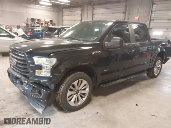 2017 Ford F-150 XL with VIN 1FTEW1CP0HKE06105, listed as a IAAI auction lot 41997875 with 84,174 mi miles and . Bid and sale history available at carsss.com. Image 2.