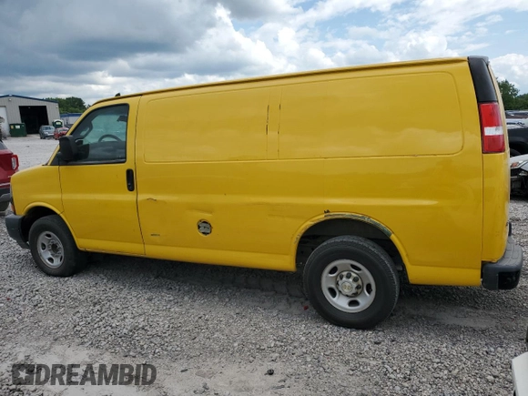 2020 Chevrolet Express Cargo with VIN 1GCWGAFP5L1159031, listed as a Copart auction lot 55140805 with 188,128 mi miles and Clean title. Bid and sale history available at DreamBid. Image 2.