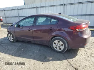 2017 Kia Forte LX with VIN 3KPFK4A73HE074183, listed as a Copart auction lot 45463825 with 112,434 mi miles and Salvage Title. Bid and sale history available at carsss.com. Image 2.