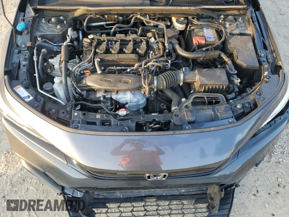 2023 Honda Civic EX with VIN 2HGFE1F7XPH306331, listed as a Copart auction lot 62235105 with 35,824 mi miles and Salvage title. Bid and sale history available at DreamBid. Image 11.