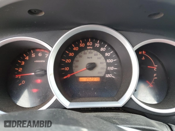 2005 Toyota Tacoma PreRunner with VIN 5TETU62NX5Z030725, listed as a Copart auction lot 56920335 with 262,379 mi miles and Salvage title. Bid and sale history available at DreamBid. Image 9.