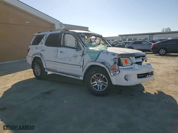 2005 Toyota Sequoia SR5 with VIN 5TDZT34A05S264259, listed as a Copart auction lot 42812925 with 70,402 mi miles and Salvage Title. Bid and sale history available at carsss.com. Image 10.