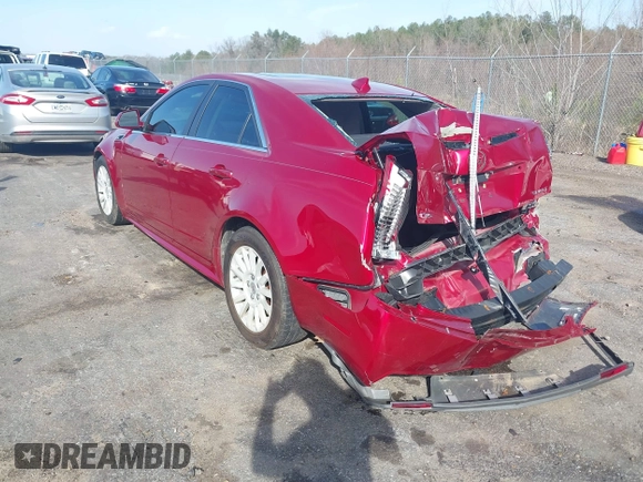2012 Cadillac CTS Luxury with VIN 1G6DE5E54C0113154, listed as a IAAI auction lot 41467669 with 150,759 mi miles and . Bid and sale history available at DreamBid. Image 3.