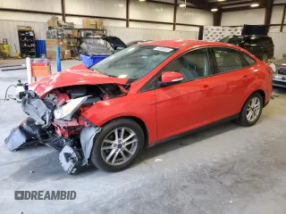 2016 Ford Focus SE with VIN 1FADP3F28GL269594, listed as a Copart auction lot 44065645 with 118,855 mi miles and Salvage Title. Bid and sale history available at carsss.com. Image 1.
