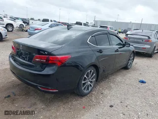 2015 Acura TLX V6 Tech with VIN 19UUB2F50FA019114, listed as a IAAI auction lot 41933324 with 108,583 mi miles. Bid and sale history available at carsss.com. Image 4.
