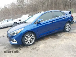 2021 Hyundai Accent Limited with VIN 3KPC34A6XME144957, listed as a IAAI auction lot 41543025 with 41,253 mi miles. Bid and sale history available at carsss.com. Image 18.