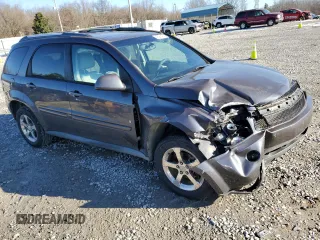 2007 Chevrolet Equinox LT with VIN 2CNDL63F076010228, listed as a Copart auction lot 46091495 with 214,968 mi miles and Salvage Title. Bid and sale history available at carsss.com. Image 4.