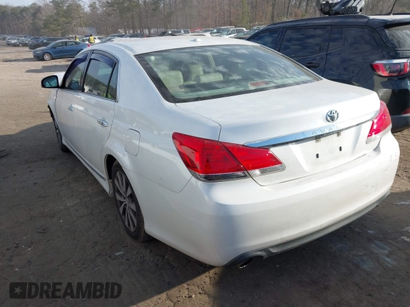 2012 Toyota Avalon with VIN 4T1BK3DB6CU462149, listed as a IAAI auction lot 41678263 with 217,875 mi miles and . Bid and sale history available at DreamBid. Image 3.