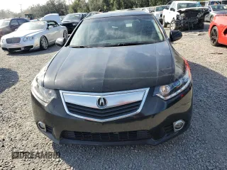 2012 Acura TSX Technology with VIN JH4CW2H6XCC004221, listed as a Copart auction lot 87576035 with 123,688 mi miles and Salvage title. Bid and sale history available at DreamBid. Image 5.