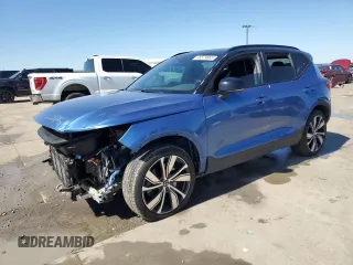 2021 Volvo XC40 with VIN YV4ED3UR6M2605247, listed as a Copart auction lot 48579865 with 41,148 mi miles and Salvage Title. Bid and sale history available at carsss.com. Image 1.