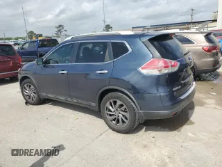 2016 Nissan Rogue SL with VIN 5N1AT2MT3GC828608, listed as a Copart auction lot 51308295 with 141,451 mi miles and Salvage Title. Bid and sale history available at DreamBid. Image 2.