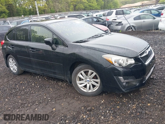 2016 Subaru Impreza Premium with VIN JF1GPAB63G8243112, listed as a IAAI auction lot 42194500 with Not provided miles and . Bid and sale history available at DreamBid. Image 1.