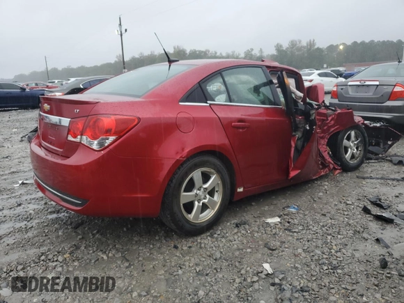 2012 Chevrolet Cruze LT w/1LT with VIN 1G1PF5SC0C7261537, listed as a Copart auction lot 81184034 with 0 mi miles and Salvage Title. Bid and sale history available at carsss.com. Image 3.