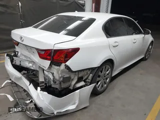 2014 Lexus GS 350 with VIN JTHBE1BL1E5031497, listed as a IAAI auction lot 41991354 with 124,312 mi miles. Bid and sale history available at carsss.com. Image 4.