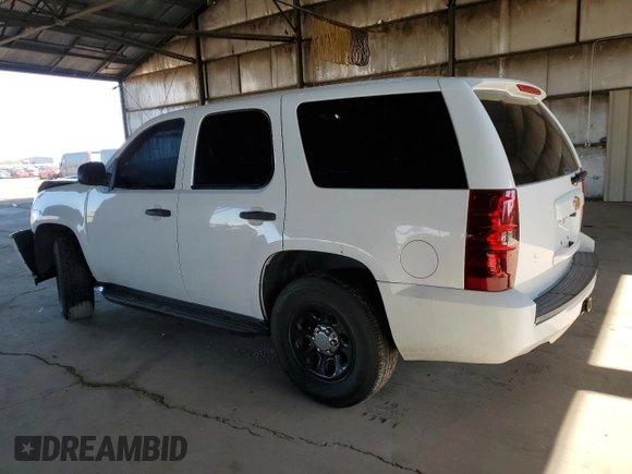 2012 Chevrolet Tahoe Commercial with VIN 1GNLC2E07CR168881, listed as a Copart auction lot 54620715 with 198,976 mi miles and Salvage title. Bid and sale history available at DreamBid. Image 2.