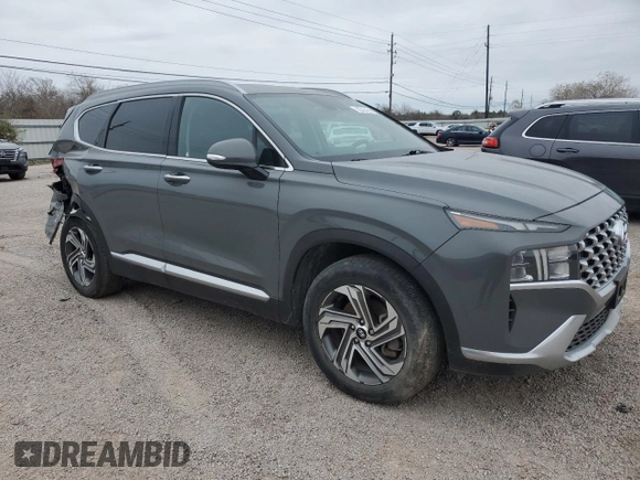 2021 Hyundai Santa Fe SEL with VIN 5NMS64AJ6MH314506, listed as a Copart auction lot 89408985 with 52,219 mi miles and Clean Title. Bid and sale history available at carsss.com. Image 4.