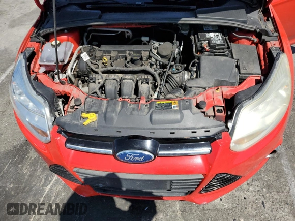 2012 Ford Focus SE with VIN 1FAHP3F24CL194727, listed as a Copart auction lot 52786855 with 154,017 mi miles and Salvage Title. Bid and sale history available at carsss.com. Image 11.
