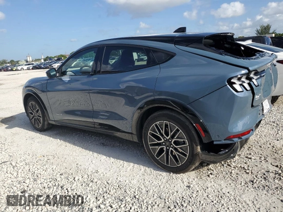2024 Ford Mustang Mach-E Premium with VIN 3FMTK3R40RMA23072, listed as a Copart auction lot 66970204 with 515 mi miles and Salvage Title. Bid and sale history available at DreamBid. Image 2.