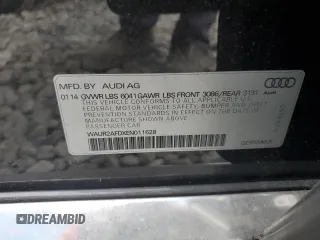 2014 Audi A8 4.0T с VIN WAUR2AFDXEN011628, выставлен на аукционе Copart как лот 55423285 с пробегом 94 681 миль миль и Списание • Salvage title. История ставок и продаж доступна на DreamBid. Изображение 12.