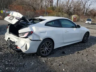 2023 BMW 4 Series 430i xDrive z VIN WBA73AP01PCM95171, wystawiony jako Copart lot #83039954 z przebiegiem 22 881 mil mil oraz Szkoda całkowita • Salvage title. Historia ofert i sprzedaży dostępna na DreamBid. Obrazek 3.