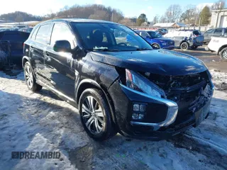 2023 Mitsubishi Outlander Sport ES with VIN JA4ARUAU3PU004821, listed as a IAAI auction lot 41429957 with 44,909 mi miles. Bid and sale history available at carsss.com. Image 1.