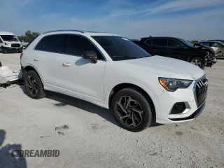 2019 Audi Q3 Premium with VIN WA1AECF30K1086720, listed as a Copart auction lot 48131155 with 51,147 mi miles and Salvage Title. Bid and sale history available at carsss.com. Image 4.