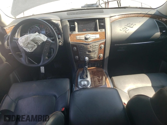 2020 Nissan Armada SL with VIN JN8AY2ND7L9109709, listed as a Copart auction lot 69056124 with 53,593 mi miles and Salvage Title. Bid and sale history available at carsss.com. Image 8.