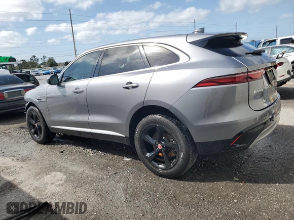 2023 Jaguar F-Pace S with VIN SADCJ2EX0PA714523, listed as a Copart auction lot 48550025 with 18,829 mi miles and Salvage title. Bid and sale history available at DreamBid. Image 2.