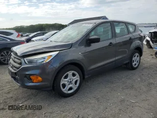 2017 Ford Escape S with VIN 1FMCU0F73HUE37576, listed as a Copart auction lot 58473145 with 73,747 mi miles and Salvage title. Bid and sale history available at DreamBid. Image 1.