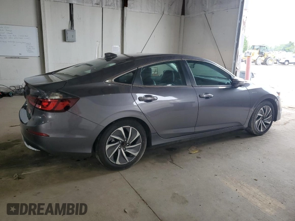 2019 Honda Insight Touring with VIN 19XZE4F99KE015872, listed as a Copart auction lot 61152565 with Not provided miles and Salvage title. Bid and sale history available at DreamBid. Image 3.