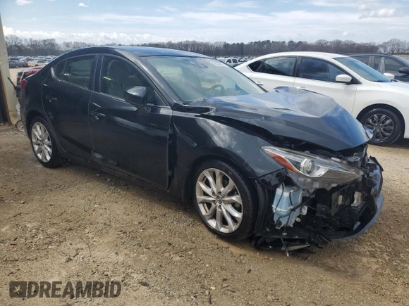 2014 Mazda 3 S Grand Touring with VIN JM1BM1W36E1170563, listed as a Copart auction lot 48739765 with 151,540 mi miles and Salvage Title. Bid and sale history available at DreamBid. Image 4.