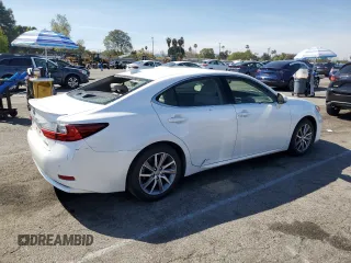 2018 Lexus ES 300h with VIN JTHBW1GG2J2185866, listed as a Copart auction lot 48435185 with 87,713 mi miles and Salvage title. Bid and sale history available at DreamBid. Image 3.