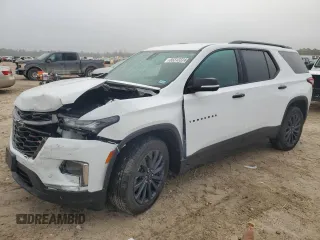 2023 Chevrolet Traverse RS with VIN 1GNERJKWXPJ280265, listed as a Copart auction lot 85312374 with 17,597 mi miles and Salvage Title. Bid and sale history available at carsss.com. Image 1.