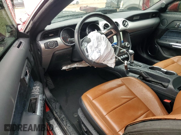 2021 Ford Mustang GT Premium z VIN 1FATP8FF7M5156828, wystawiony jako Copart lot #54714615 z przebiegiem 21 920 mil mil oraz Szkoda całkowita • Salvage title. Historia ofert i sprzedaży dostępna na DreamBid. Obrazek 8.