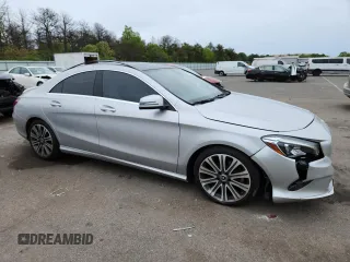 2018 Mercedes-Benz CLA 250 with VIN WDDSJ4GB7JN653164, listed as a Copart auction lot 58487175 with 60,922 mi miles and Salvage title. Bid and sale history available at DreamBid. Image 4.