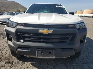 2023 Chevrolet Colorado 4WD Work Truck with VIN 1GCGTBEC9P1197906, listed as a Copart auction lot 45225455 with 45,087 mi miles and Salvage title. Bid and sale history available at DreamBid. Image 5.