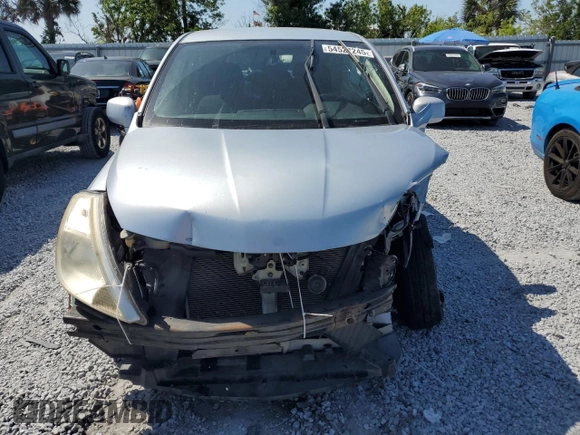 2009 Nissan Versa 1.8 S with VIN 3N1BC13E49L482262, listed as a Copart auction lot 54527245 with 88,633 mi miles and Salvage Title. Bid and sale history available at carsss.com. Image 5.