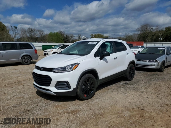 2018 Chevrolet Trax LT with VIN 3GNCJPSB6JL152703, listed as a Copart auction lot 48530035 with 74,660 mi miles and Non Repairable. Bid and sale history available at carsss.com. Image 1.