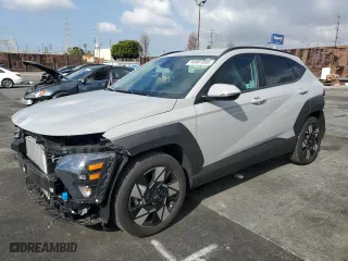 2024 Hyundai Kona SEL with VIN KM8HB3AB4RU118973, listed as a Copart auction lot 44997895 with 7,052 mi miles and Salvage Title. Bid and sale history available at carsss.com. Image 1.