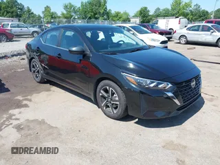 2024 Nissan Sentra SV with VIN 3N1AB8CV9RY215256, listed as a IAAI auction lot 42526771 with 35,364 mi miles and . Bid and sale history available at DreamBid. Image 1.