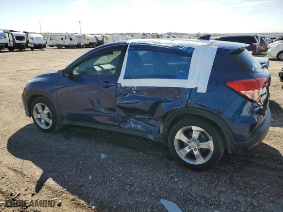 2016 Honda HR-V LX with VIN 3CZRU6H31GM716520, listed as a Copart auction lot 47366035 with 80,665 mi miles and Salvage Title. Bid and sale history available at carsss.com. Image 2.