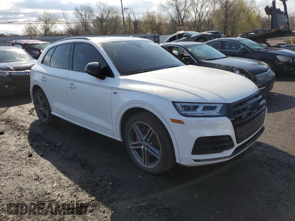 2018 Audi SQ5 Prestige with VIN WA1C4AFYXJ2033611, listed as a Copart auction lot 50764524 with 68,673 mi miles and Salvage Title. Bid and sale history available at DreamBid. Image 4.