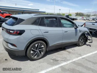 2021 Volkswagen ID.4 Pro with VIN WVGRMPE27MP022195, listed as a Copart auction lot 51102463 with 0 mi miles. Bid and sale history available at carsss.com. Image 3.