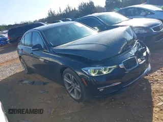2017 BMW 3 Series 330i with VIN WBA8B9G5XHNU09511, listed as a IAAI auction lot 41521438 with 94,004 mi miles. Bid and sale history available at carsss.com. Image 1.