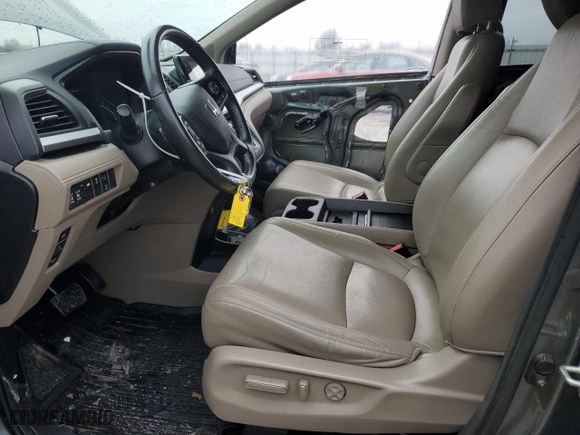 2019 Honda Odyssey EX-L with VIN 5FNRL6H7XKB008744, listed as a Copart auction lot 86014504 with 96,918 mi miles and Salvage Title. Bid and sale history available at carsss.com. Image 7.