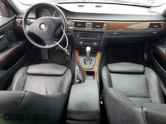 2009 BMW 3 Series 328i with VIN WBAPH77549NM31598, listed as a Copart auction lot 56257745 with 102,495 mi miles and Salvage title. Bid and sale history available at DreamBid. Image 8.