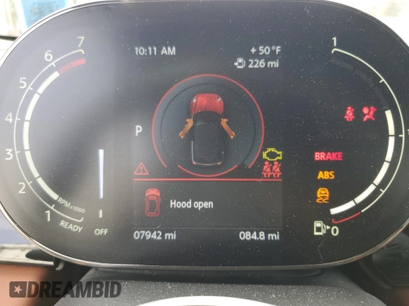 2023 MINI Convertible Cooper S с VIN WMW43DL02P3P98888, выставлен на аукционе Copart как лот 51254145 с пробегом 7 942 миль миль и Списание • Salvage title. История ставок и продаж доступна на DreamBid. Изображение 9.